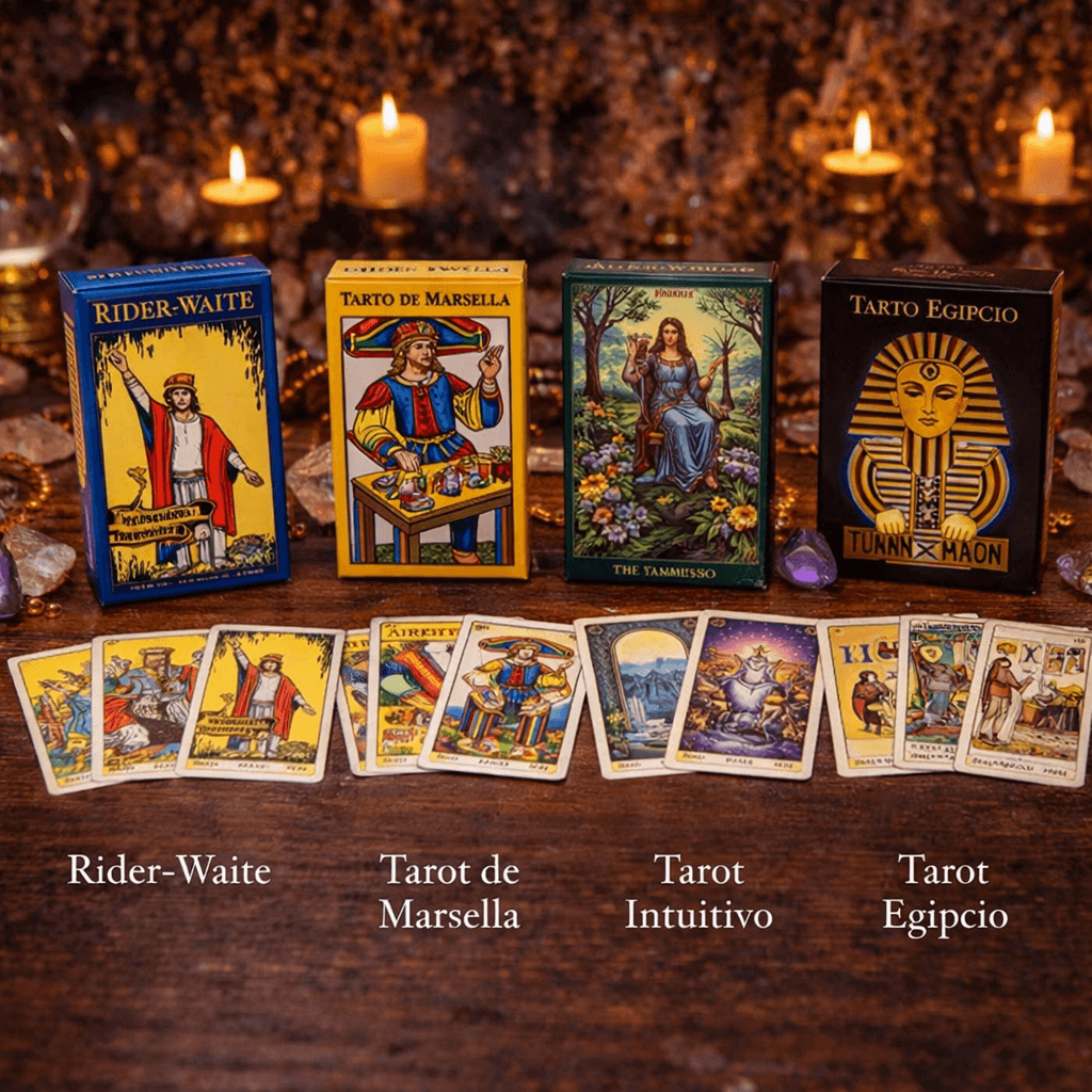 Diferentes tipos de Tarot